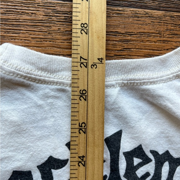 Men's Macklemore T-Shirt White Stead Long Sleeve M 2022 Tour Rap Hip Hop Mythic - Picture 11 of 11